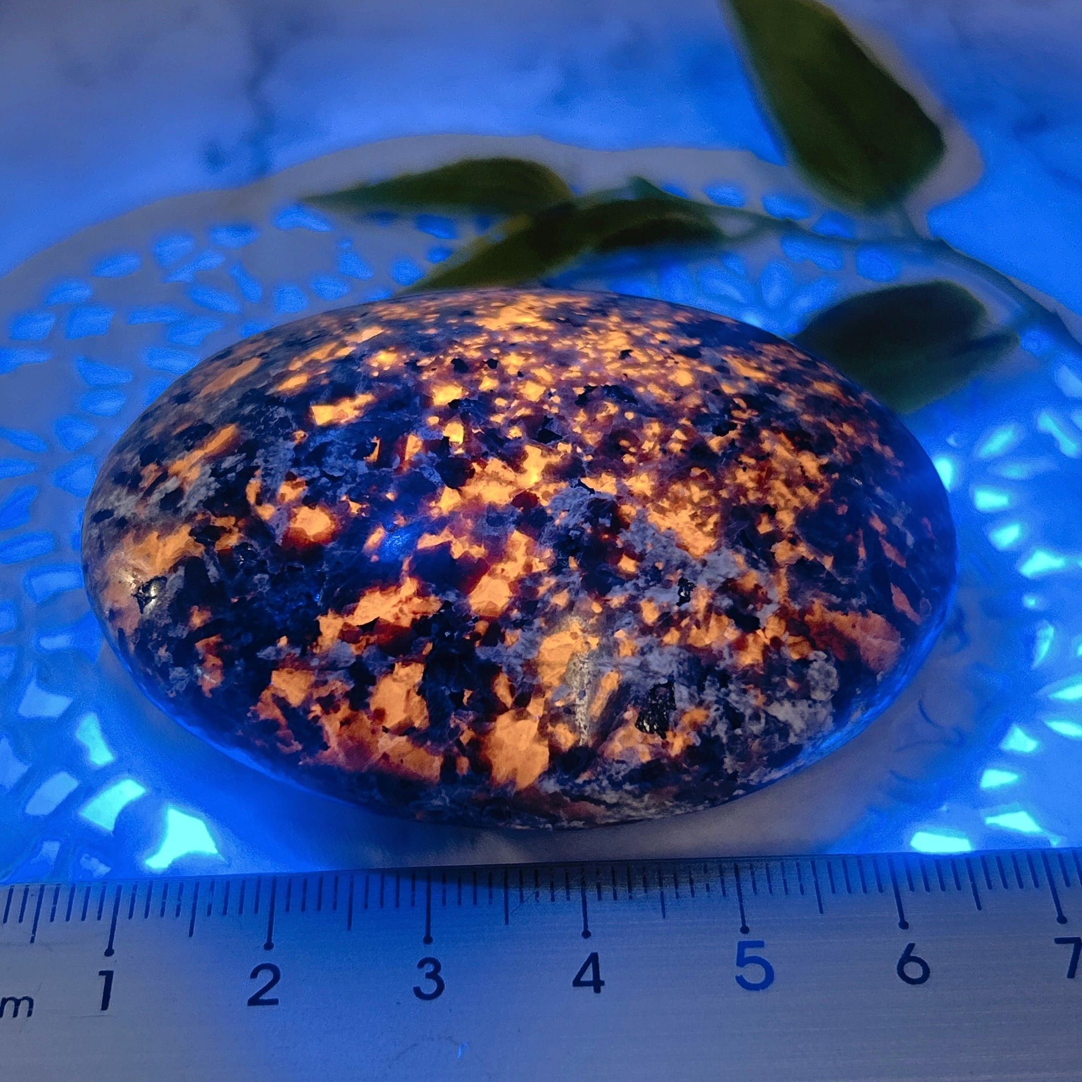 ⭐ユーパーライト（蛍光性方ソーダ石含有閃長岩） | クリスタル