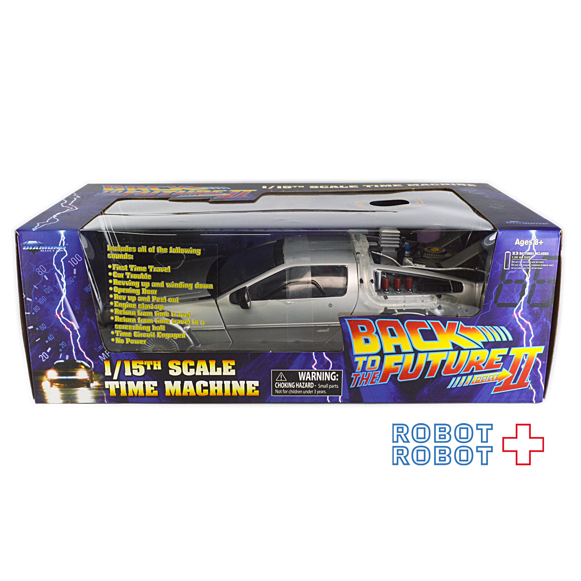 バック・トゥー・ザ・フューチャー デロリアン 1/15 ダイアモンド