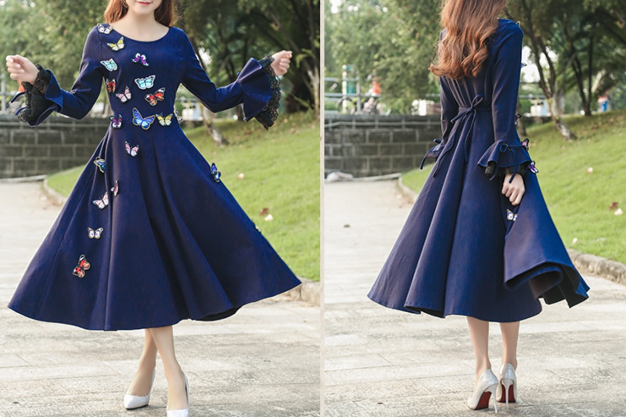 【即納】エーディン夜のワルツ　〜蝶の妖精のドレス〜　M21043