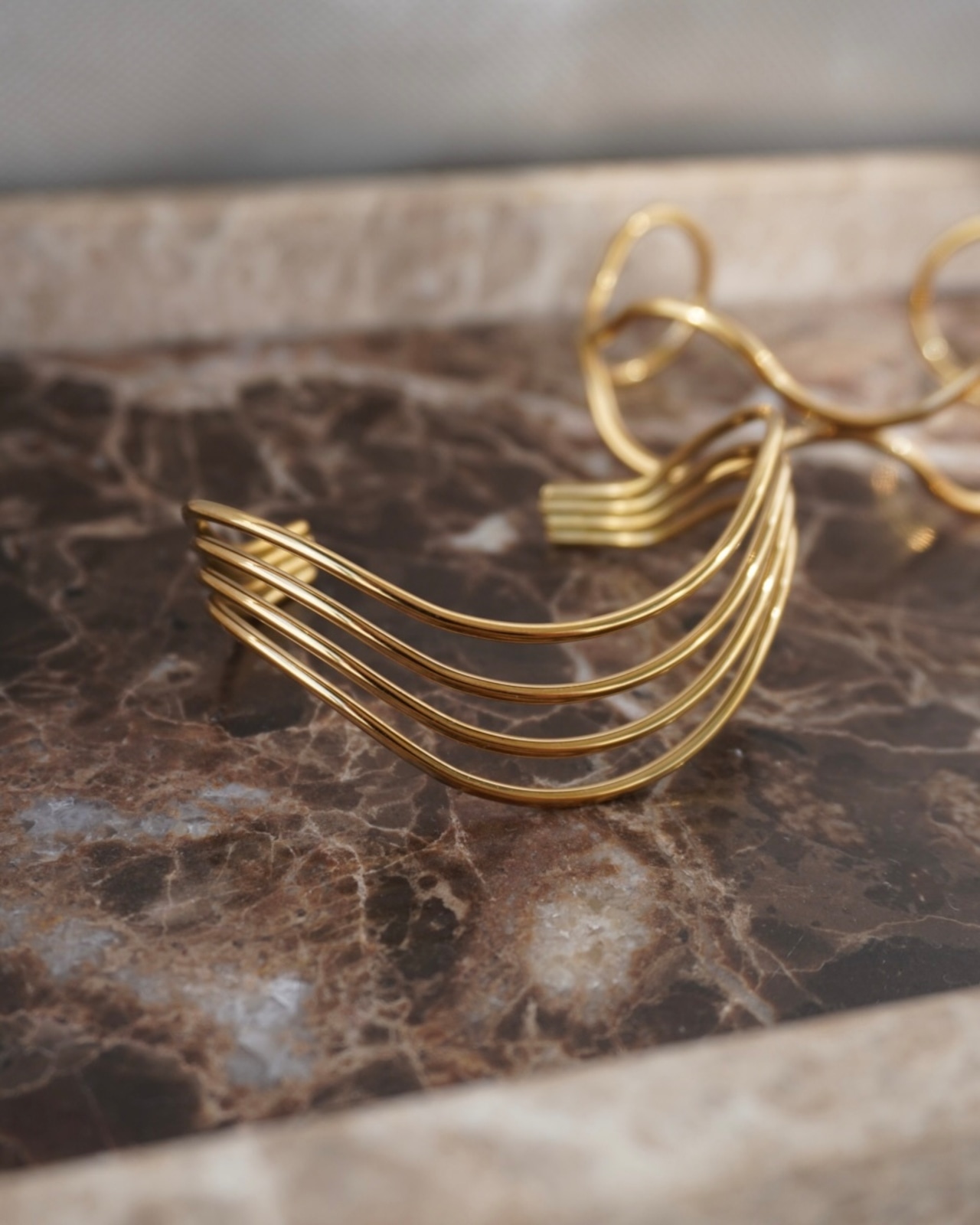 Layered Flow Bangle
