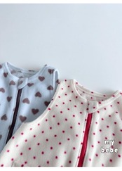 韓国子供服 / 26winter / my bebe / パウダーオーバーオール(ボンネットセット) / ベビー / 冬服 *S~M*
