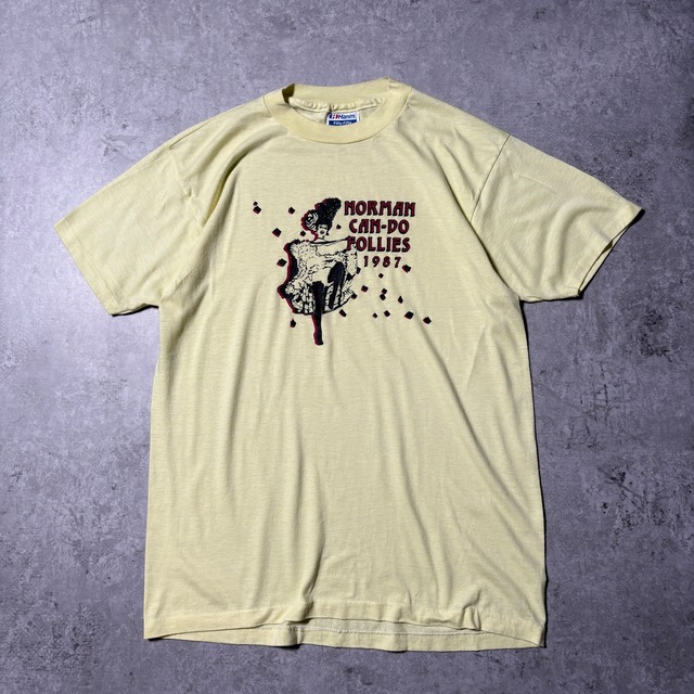 1987s "NORMAN CAN-DO FOLLIES" S/S T-shirt