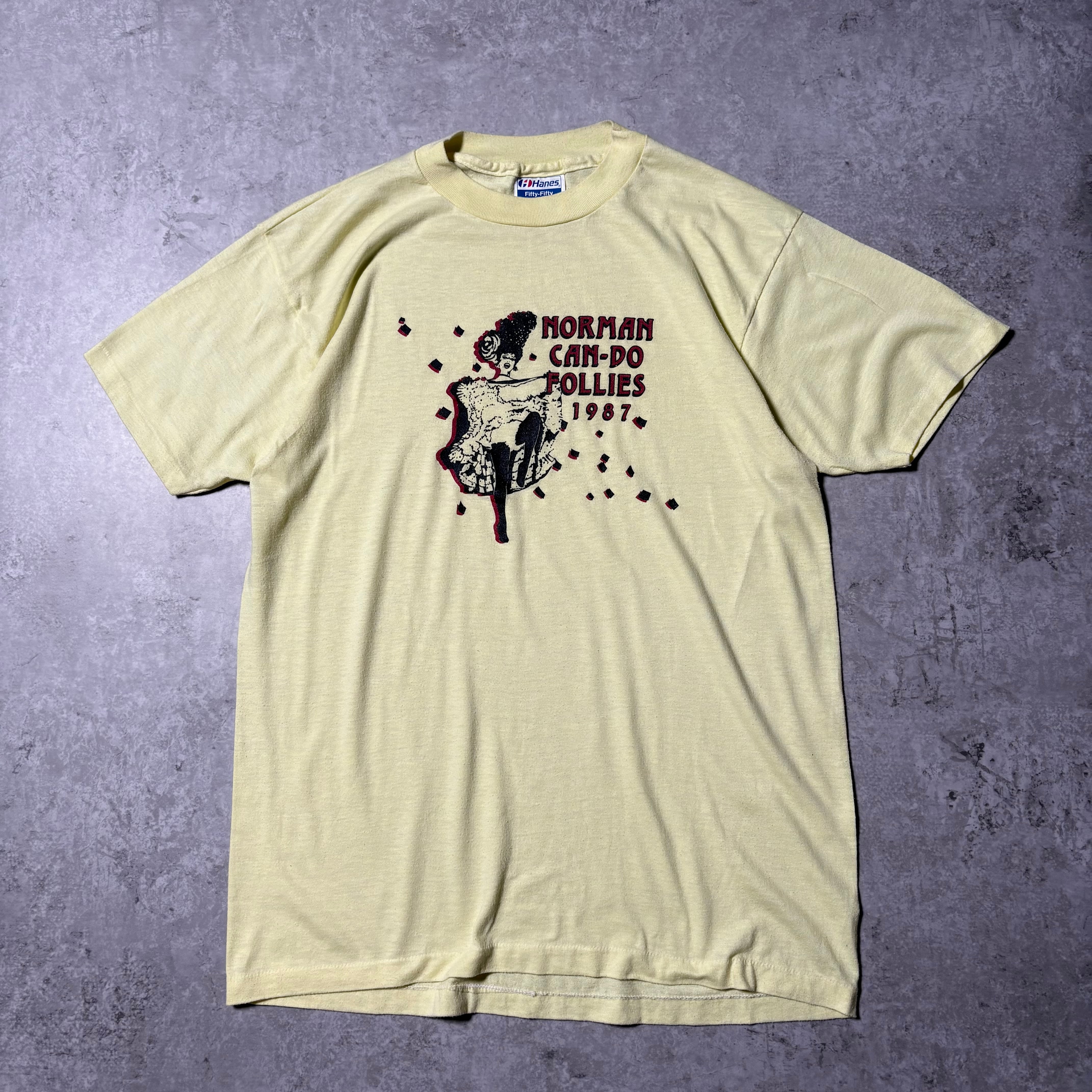 1987s "NORMAN CAN-DO FOLLIES" S/S T-shirt