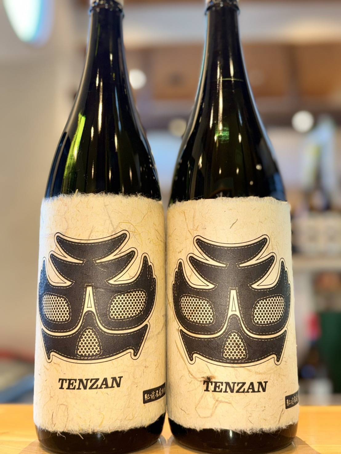 TENZAN 純米酒粕焼酎 天山マスク 1800ml1本（天山酒造・佐賀県小城市