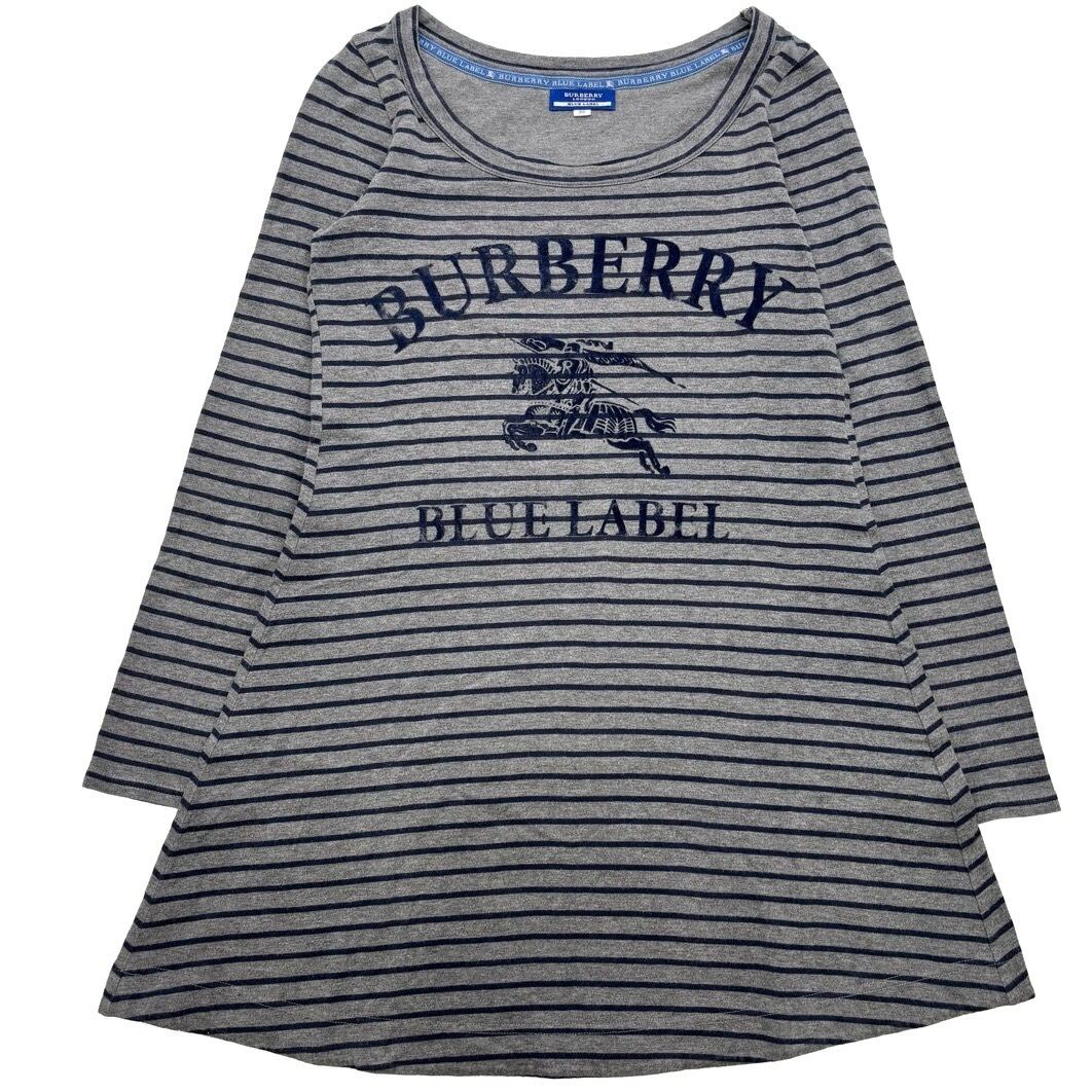 バーバリー ワンピース 26JU47 Burberry blue label knit one-piece | blazetorwest