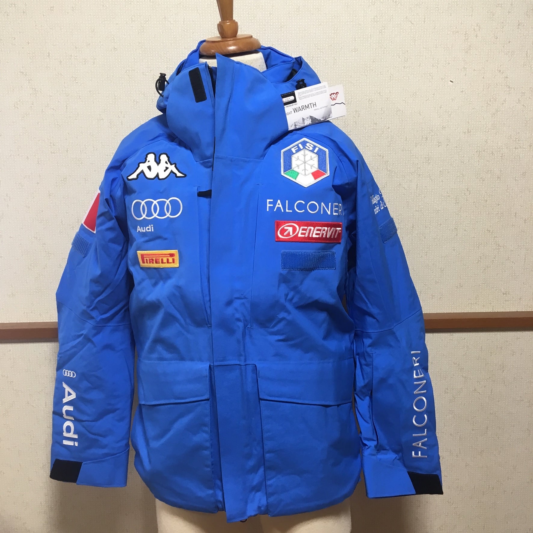 新品タグ付き Kappa カッパ イタリアナショナルチームジャケット 