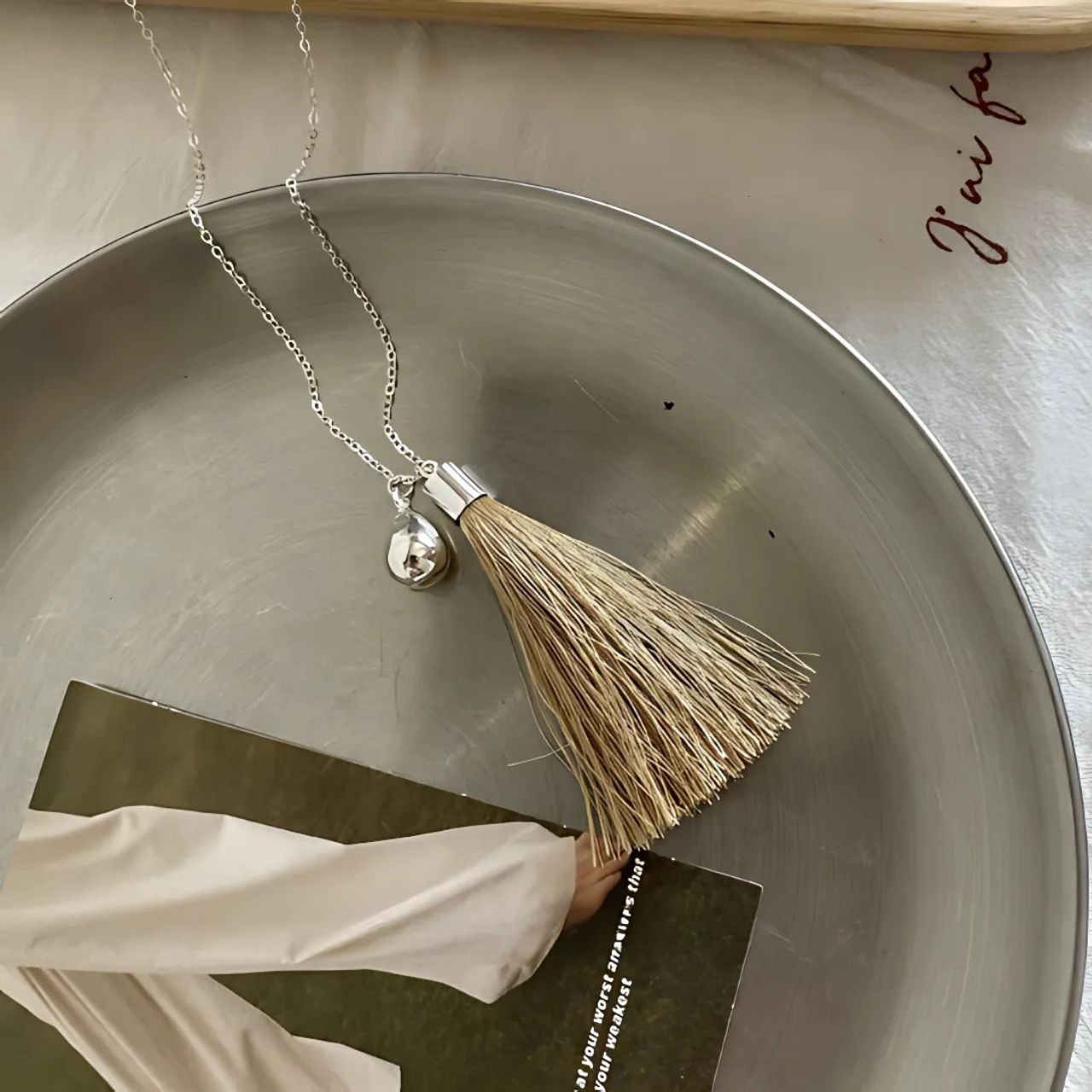 Brise Tassel Necklace F0424