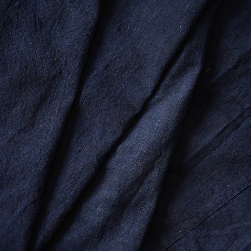 古布 藍染 木綿 無地 三幅 布団皮 大正 昭和 ジャパンヴィンテージ ファブリック テキスタイル リメイク素材 | japanese fabric vintage cotton indigo dyed futon cover plain textile cloth