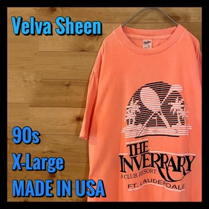 【Velva Sheen】90s  USA製 Tシャツ オーバーサイズ us古着