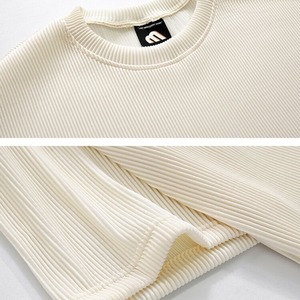 サマーリブベージュスーツTシャツ　MT0080452