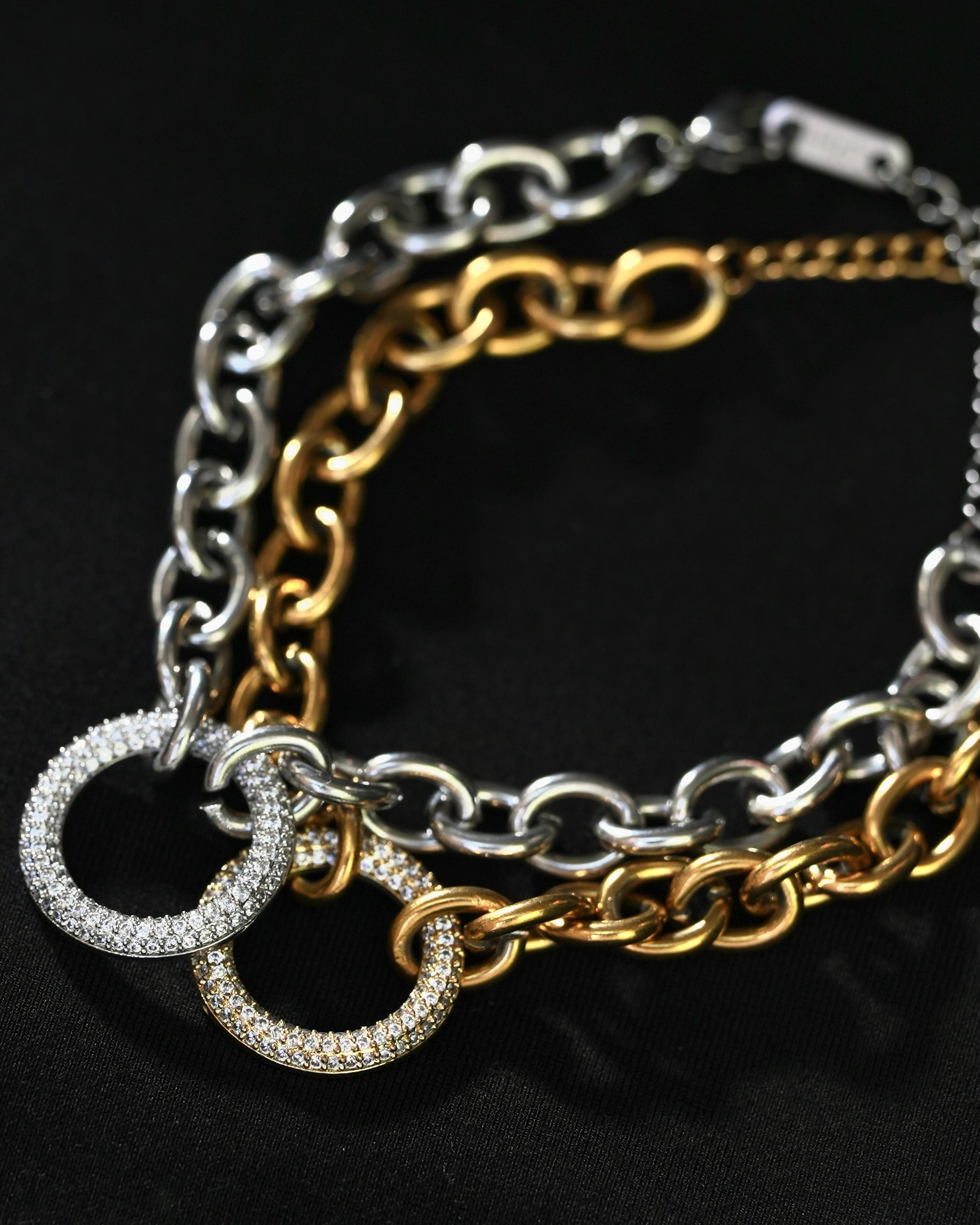 輝くラグジュアリーサークルブレスレット | BELINDA OFFICIAL