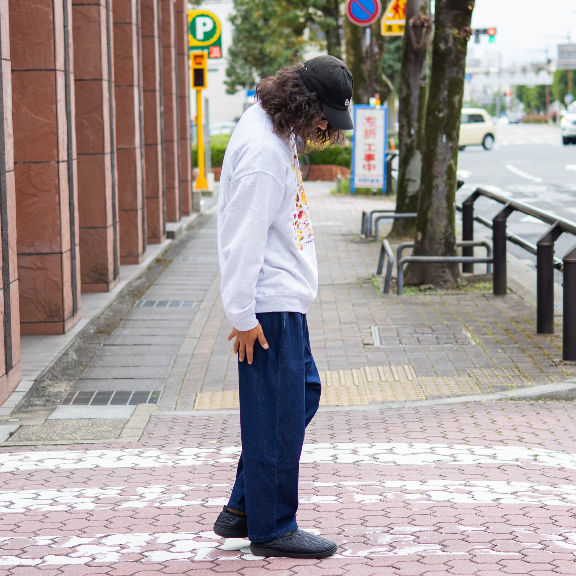 VOIRY SUNDAY PANTS-DENIM D-BLUE / VOIRY | PEPS