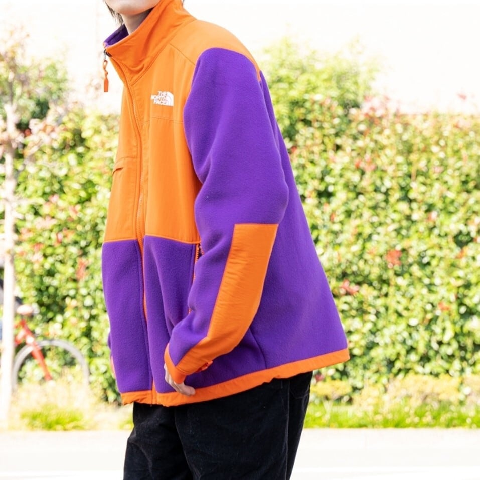 XL supreme TNF Denali Fleece Jacket 紫メンズ