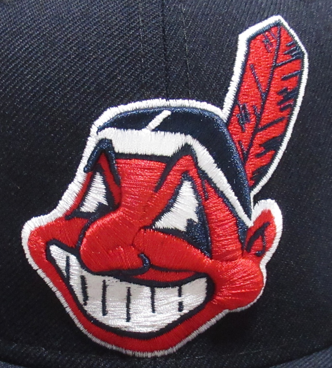 NEW ERA 59fifty Cleveland Indians インディアンス CAP ネイビー