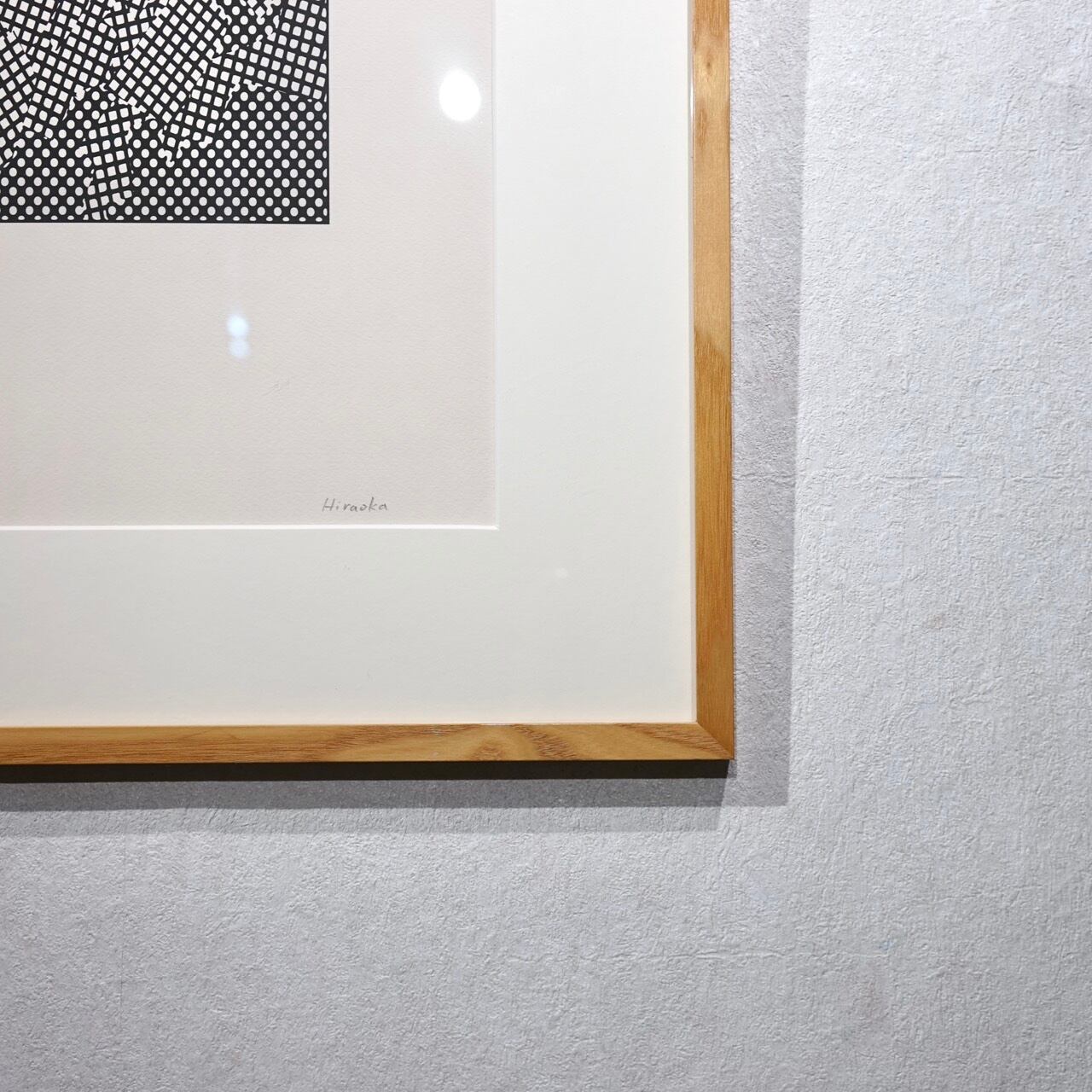 大塚家具 展示品 ジークレ— アート 60×48 壁掛け 抽象画 現代アート