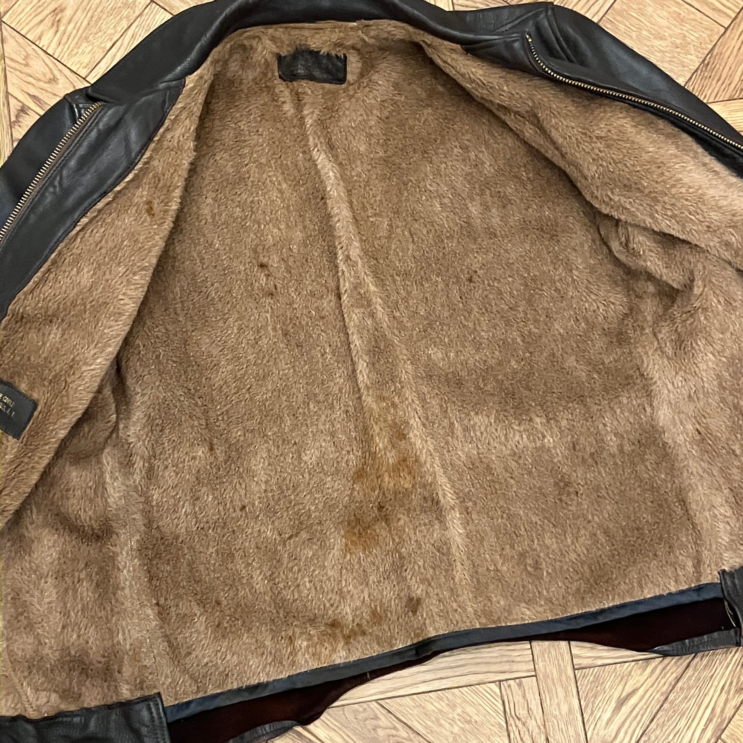 1950s DEERSKIN LEATHER JACKET BROWN | safarionline