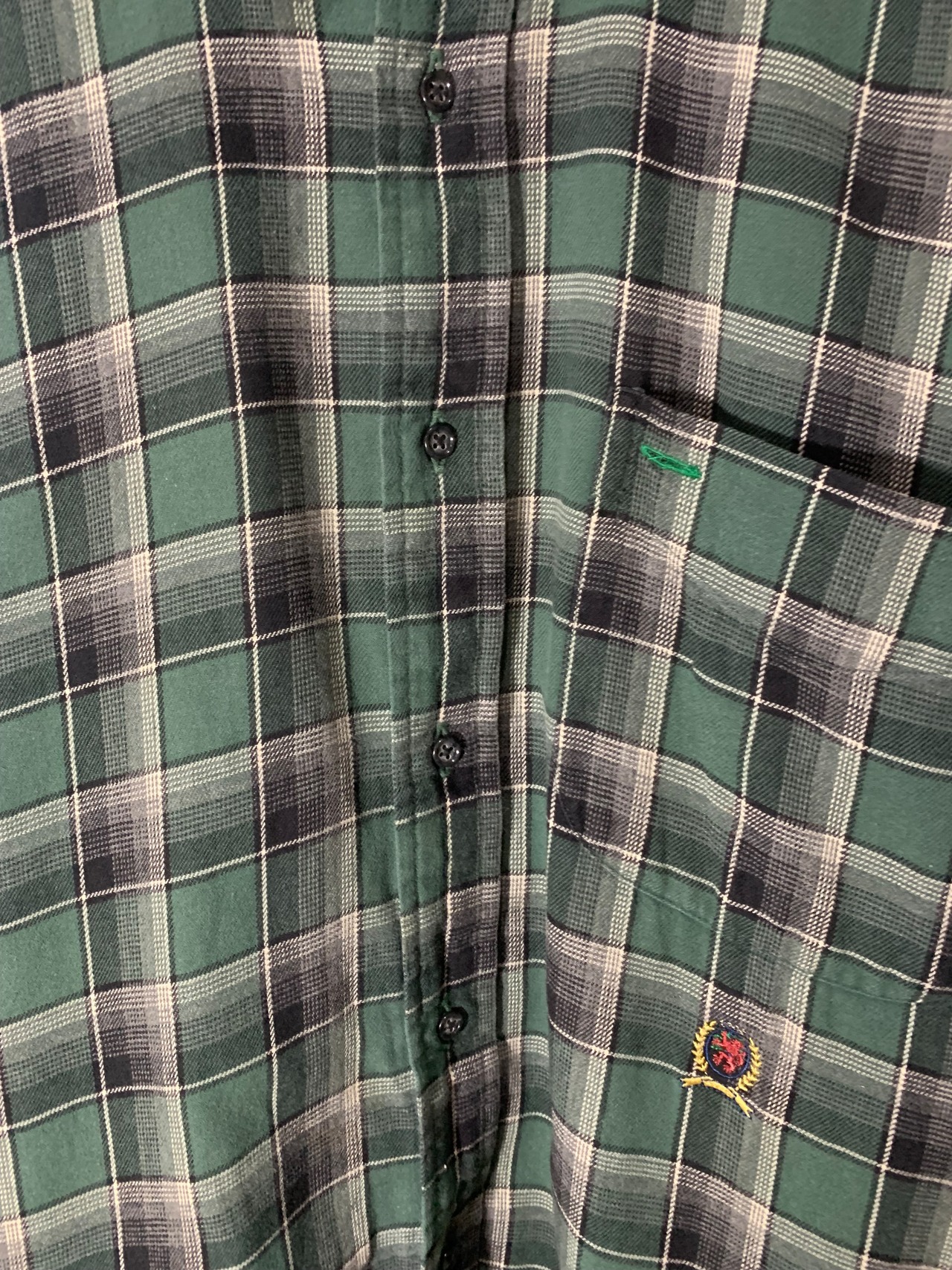 90s Tommy Hilfiger Flannel Shirt【L】