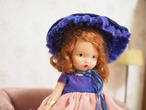 ナンシー・アン 「Little Miss Donnet, She Wore a Big Bonnet 163」ビスク 箱付き（細かなひびあり） 画像4