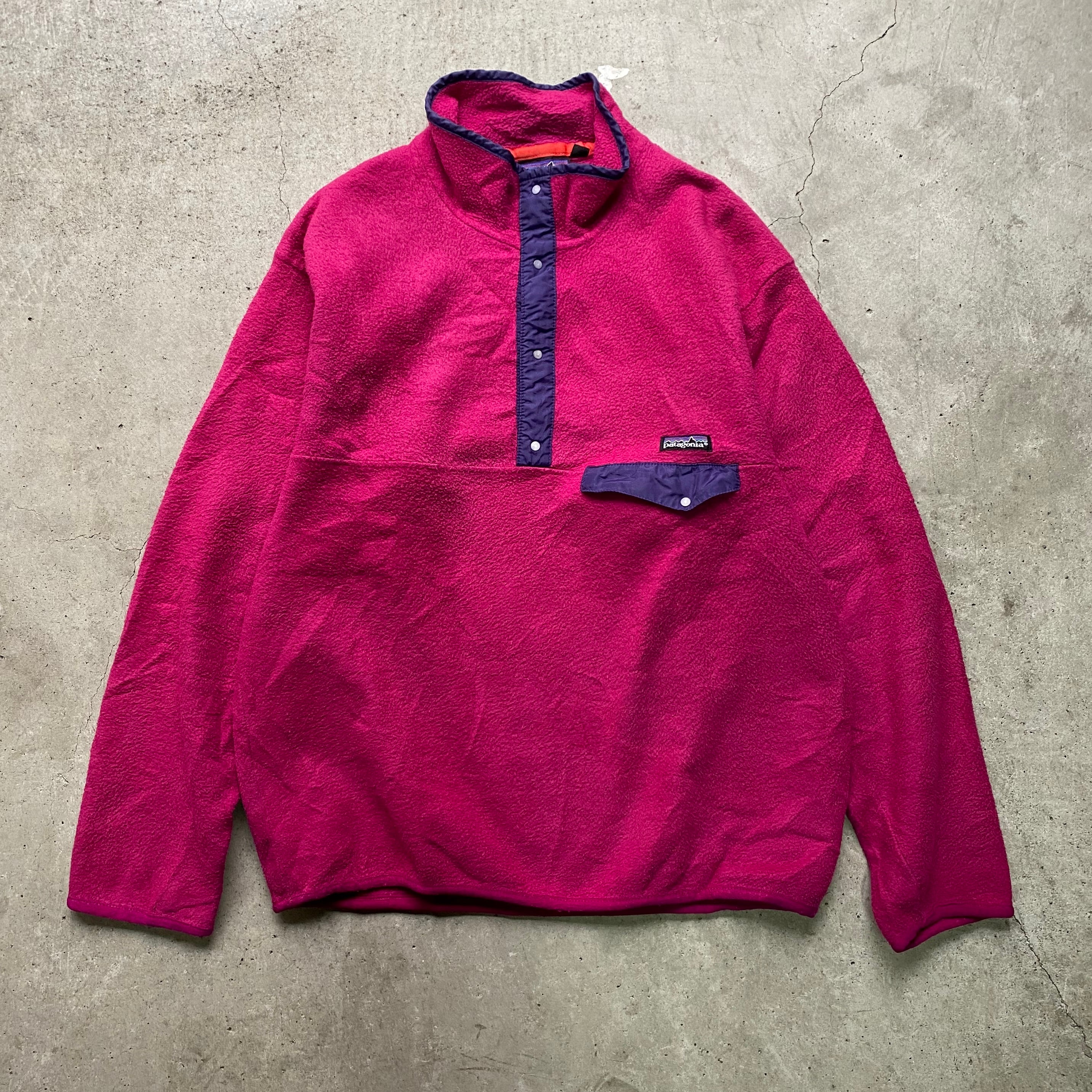 80-90's Patagonia シンチラスナップt Rマークタグ