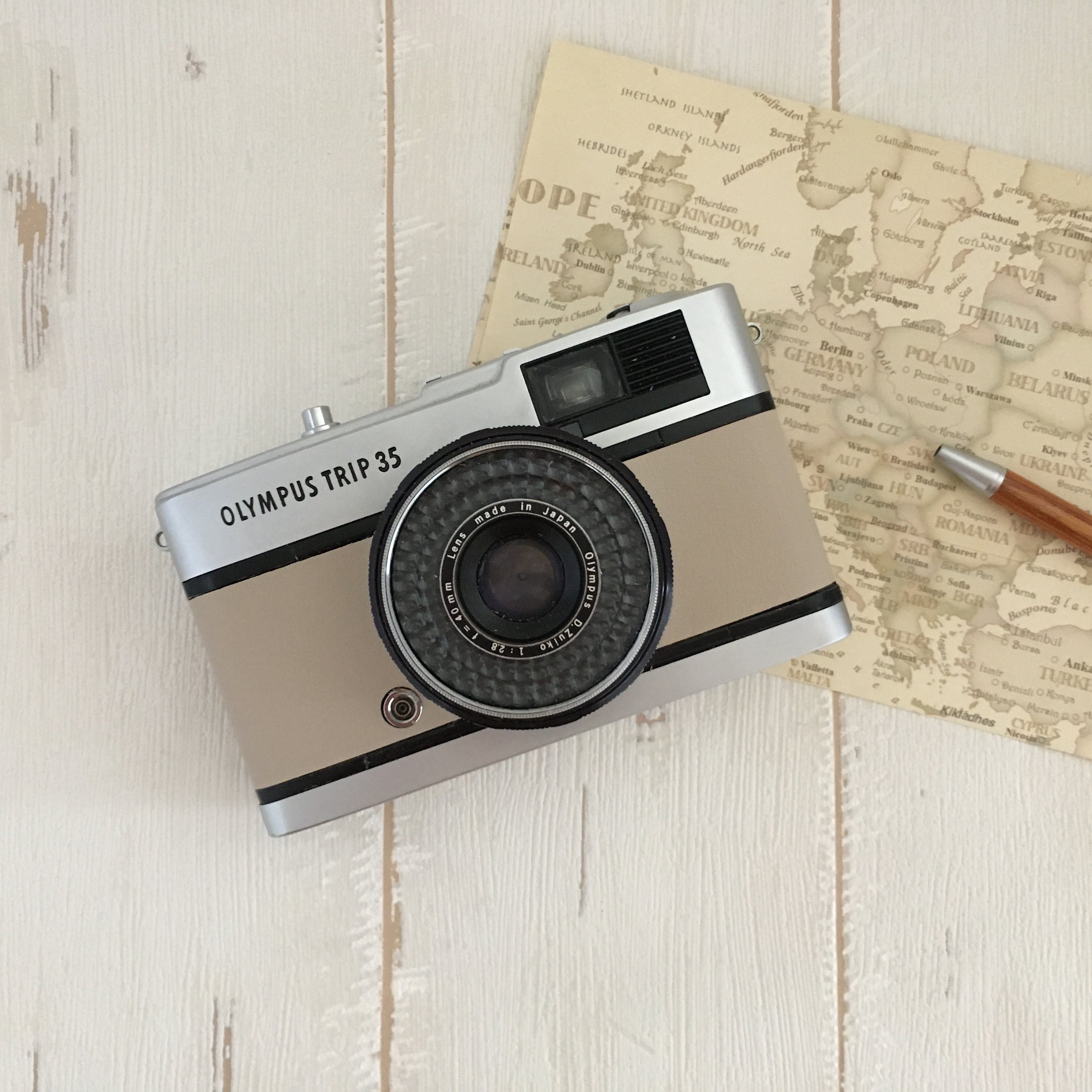 Olympus TRIP 35 with <ミルクティー>