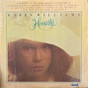 Karen Williams / Honesty (Philippines Orig LP)