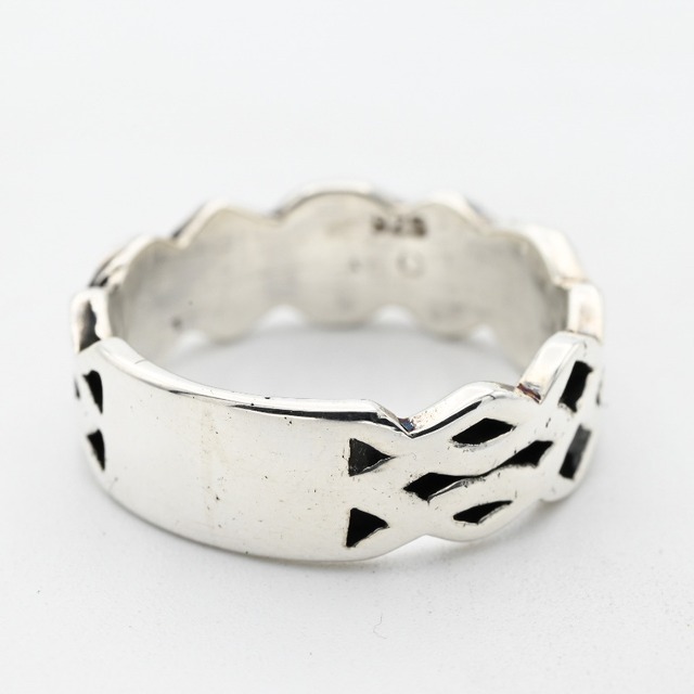 Plate-Top Celtic Knot Design Ring #15.0 / Ireland