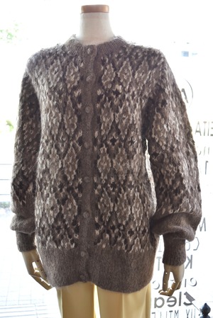 Heriter(エリテ) 24A/W surialpaca hand jacquard knit