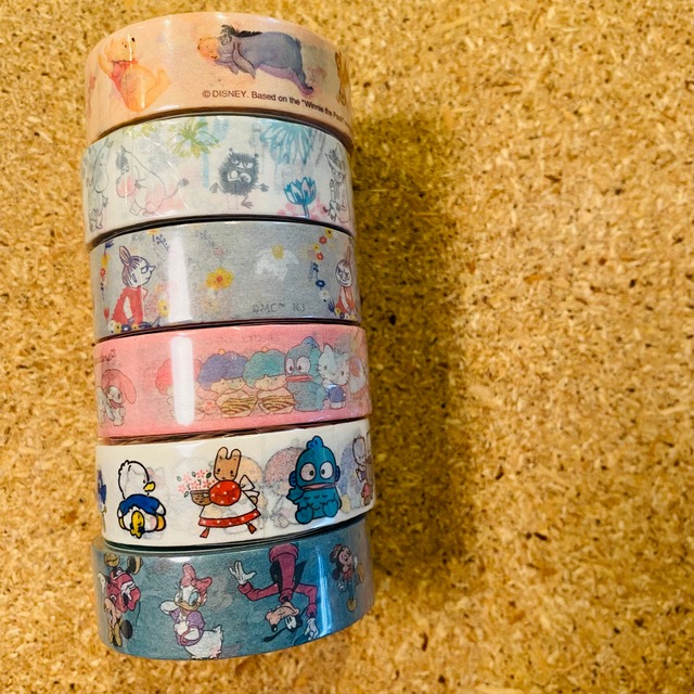 キャラクター マスキングテープ マスキングテープ専門店 ヨハク社