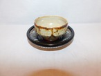 漆透かし茶托(5客)  lacquer Japanese tea five saucers (No11)