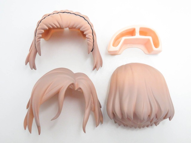 再入荷（A−ランク）【846】 摂津万里 髪パーツ セミロングと前髪上げ　ねんどろいど