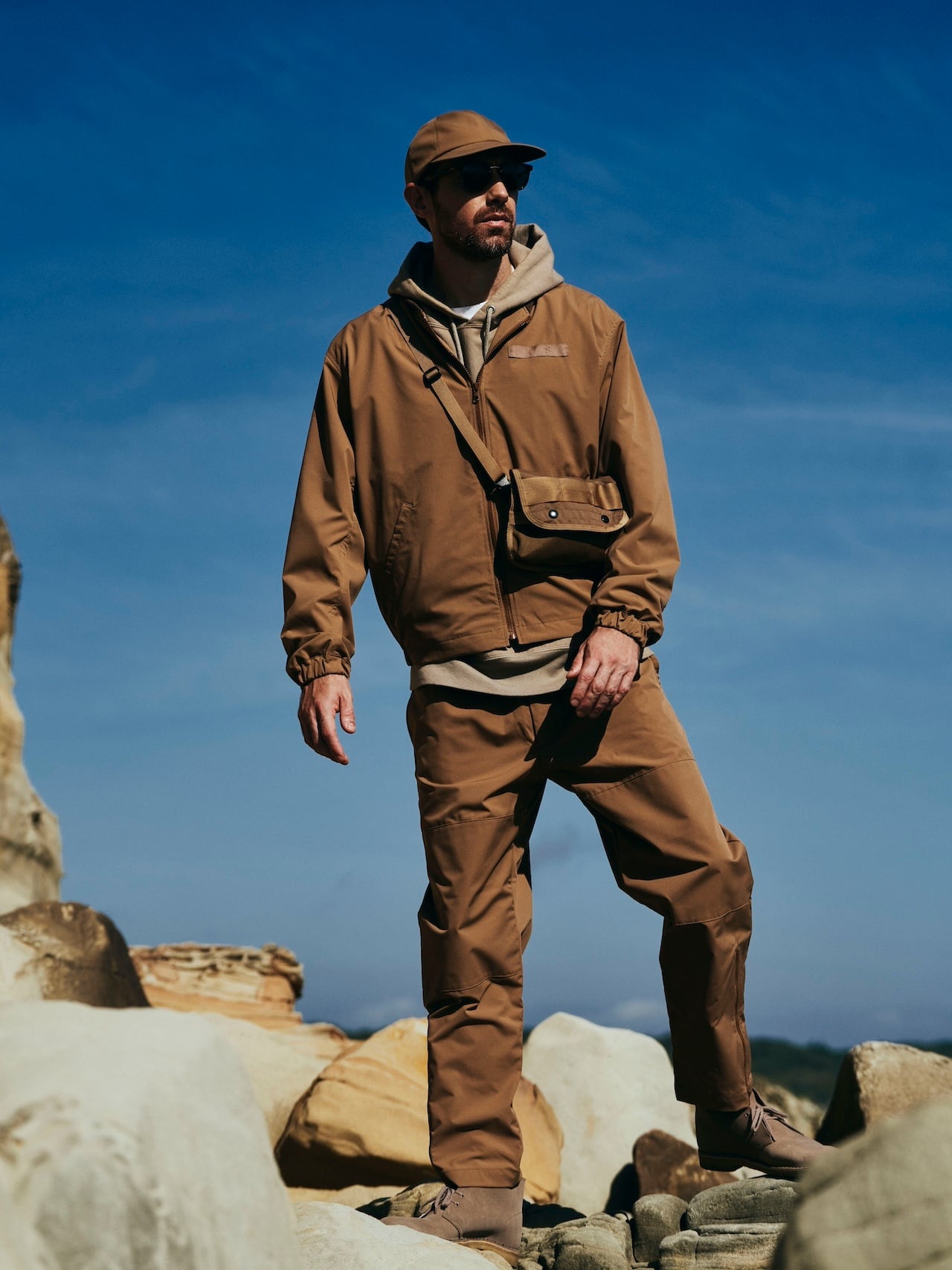 BRIEFING × FUJITO Flight Pants Coyote | Directors Web Shop