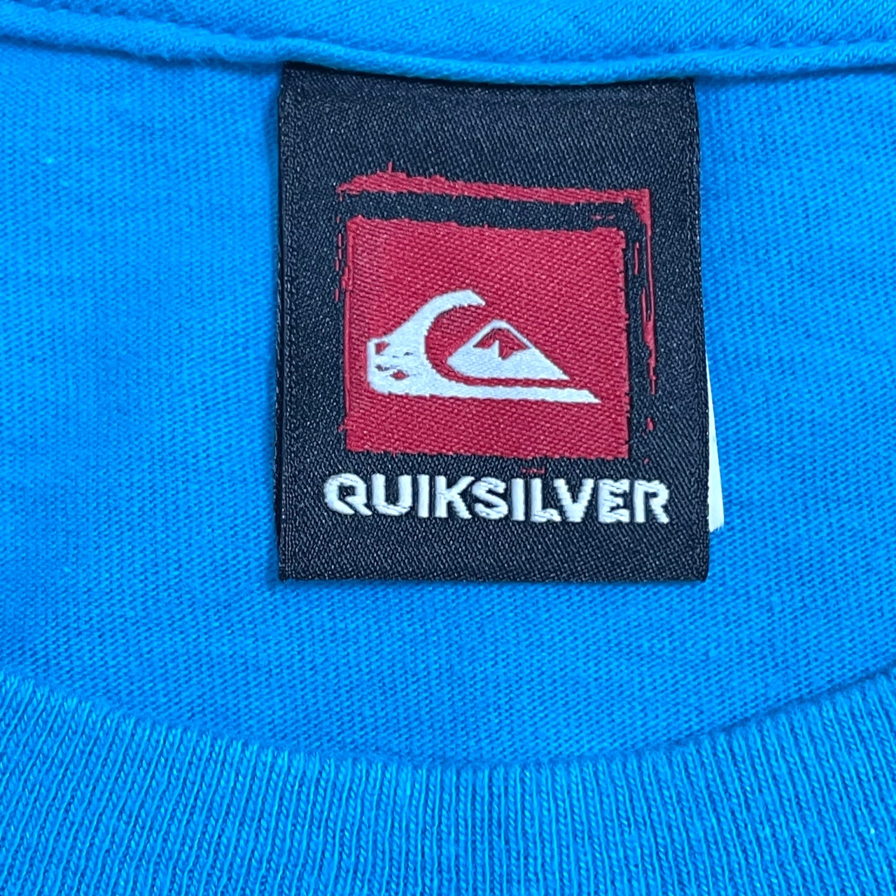 【QUIKSILVER】ロゴ プリント ロンT ロングTシャツ 長袖Tシャツ 袖プリント LARGE クイックシルバー MEXICO製 US古着