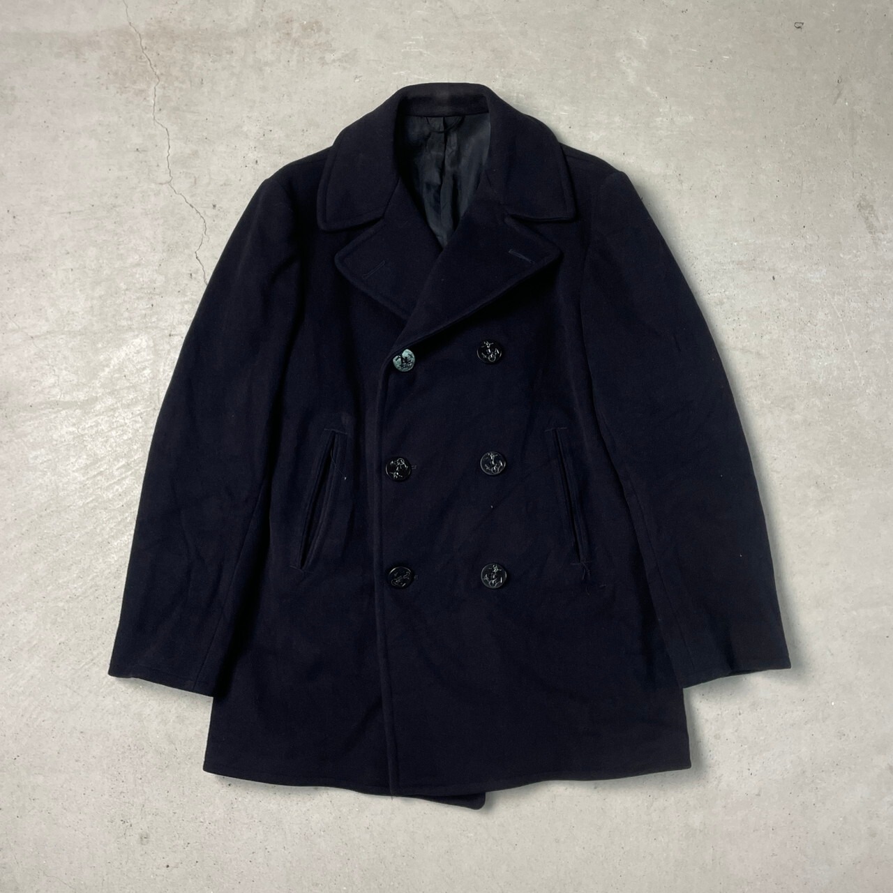 値下げ レア 希少 Manhattan vitage USA製 こく Pコート
