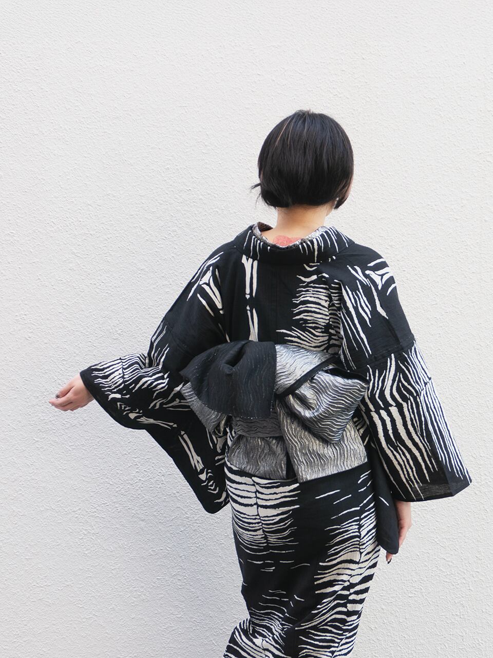 ゆか RumiRock 反物 ゆかた「オカピ」 [A761] | Rumi Rock Store