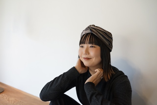 turbou-遠州綿紬 木立 クロスリボン