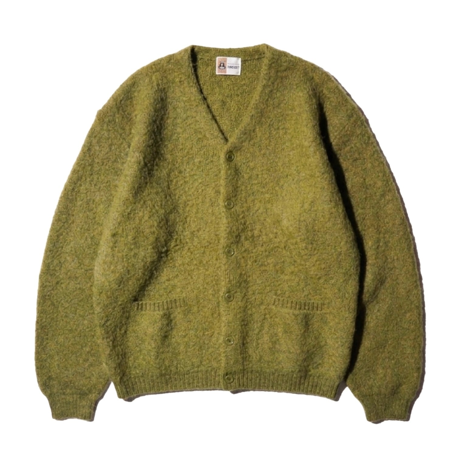 TOWNCRAFT / MOHAIR SHAGGY CARDIGAN / BROWN | 【FLAGS】メンズ