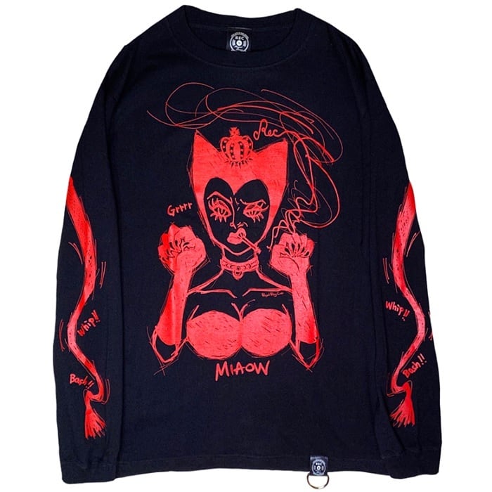 Royal Pussy F-HOLE CREW NECK SWEAT