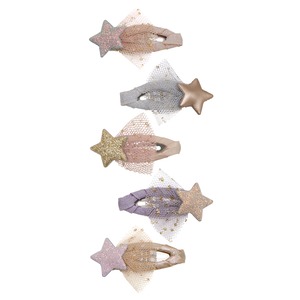 Tutu star mini hair clips