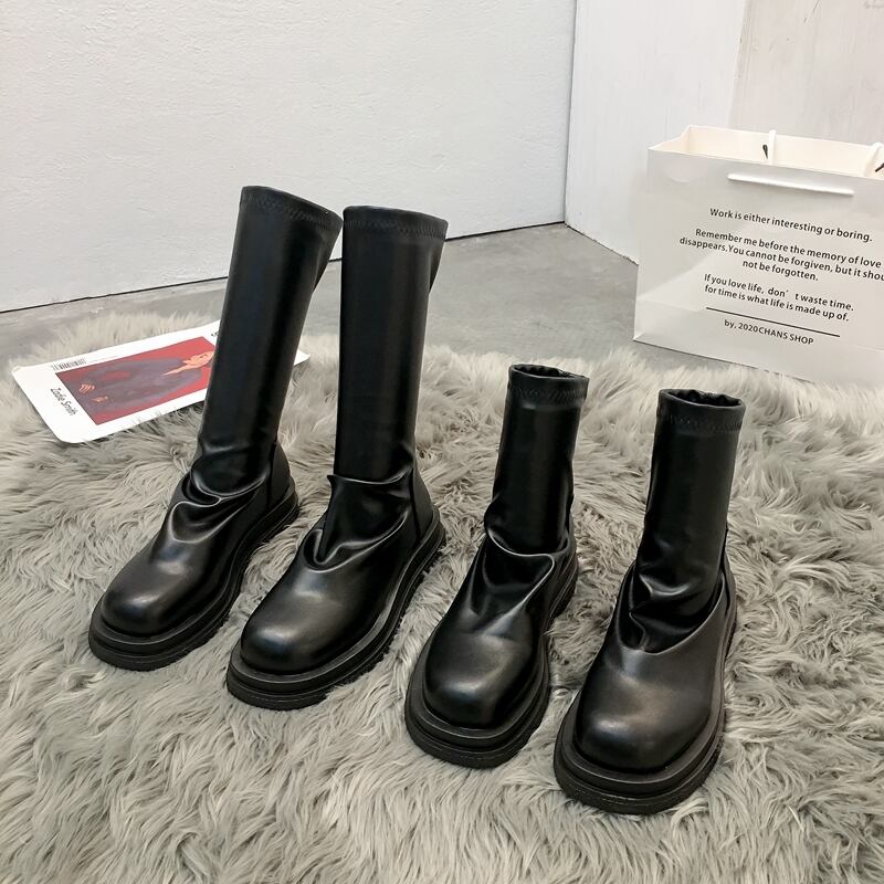 子供の子供の2020年夏の新しい英国の野生のネット赤イン潮春と秋のシングルブーツ薄い秋と冬のブーツ フェイクシューズ88417971342