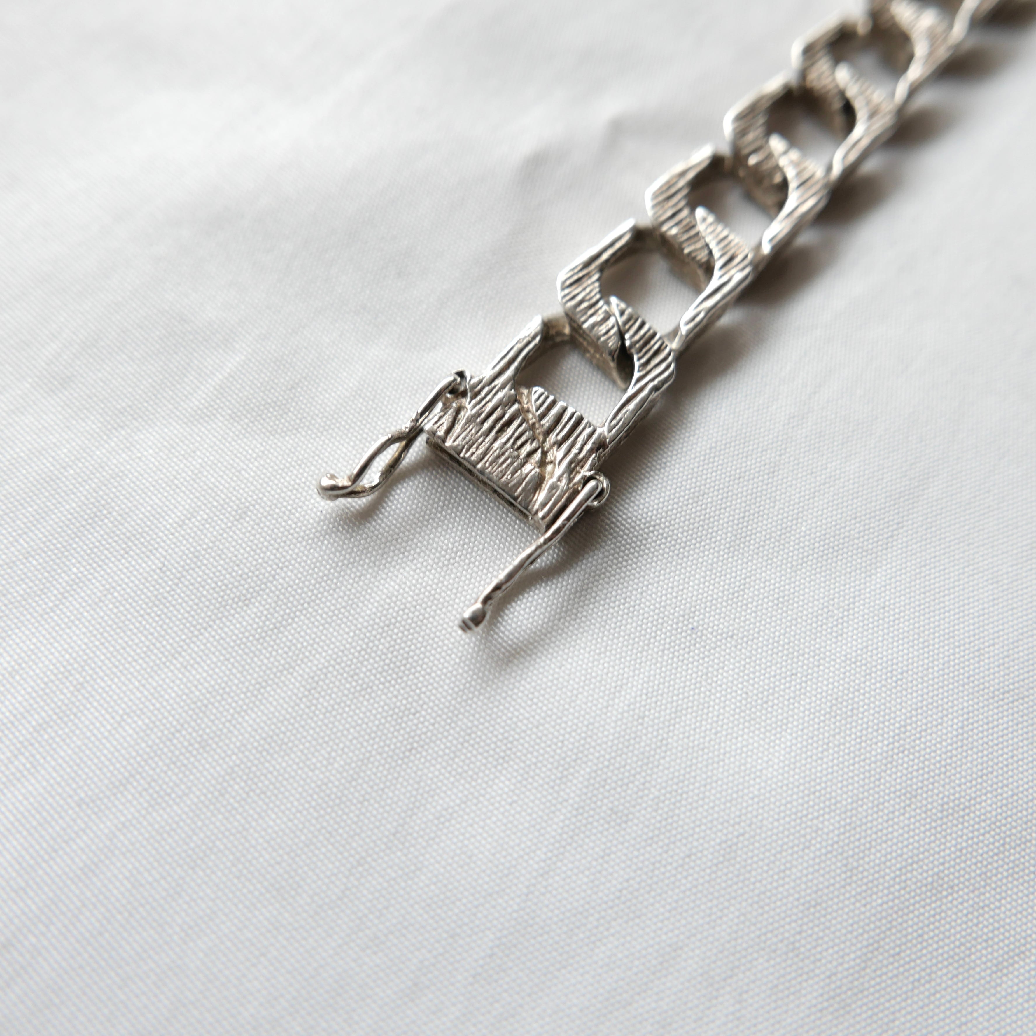 BRITISH VINTAGE SILVER925 ID BRACELET | safarionline
