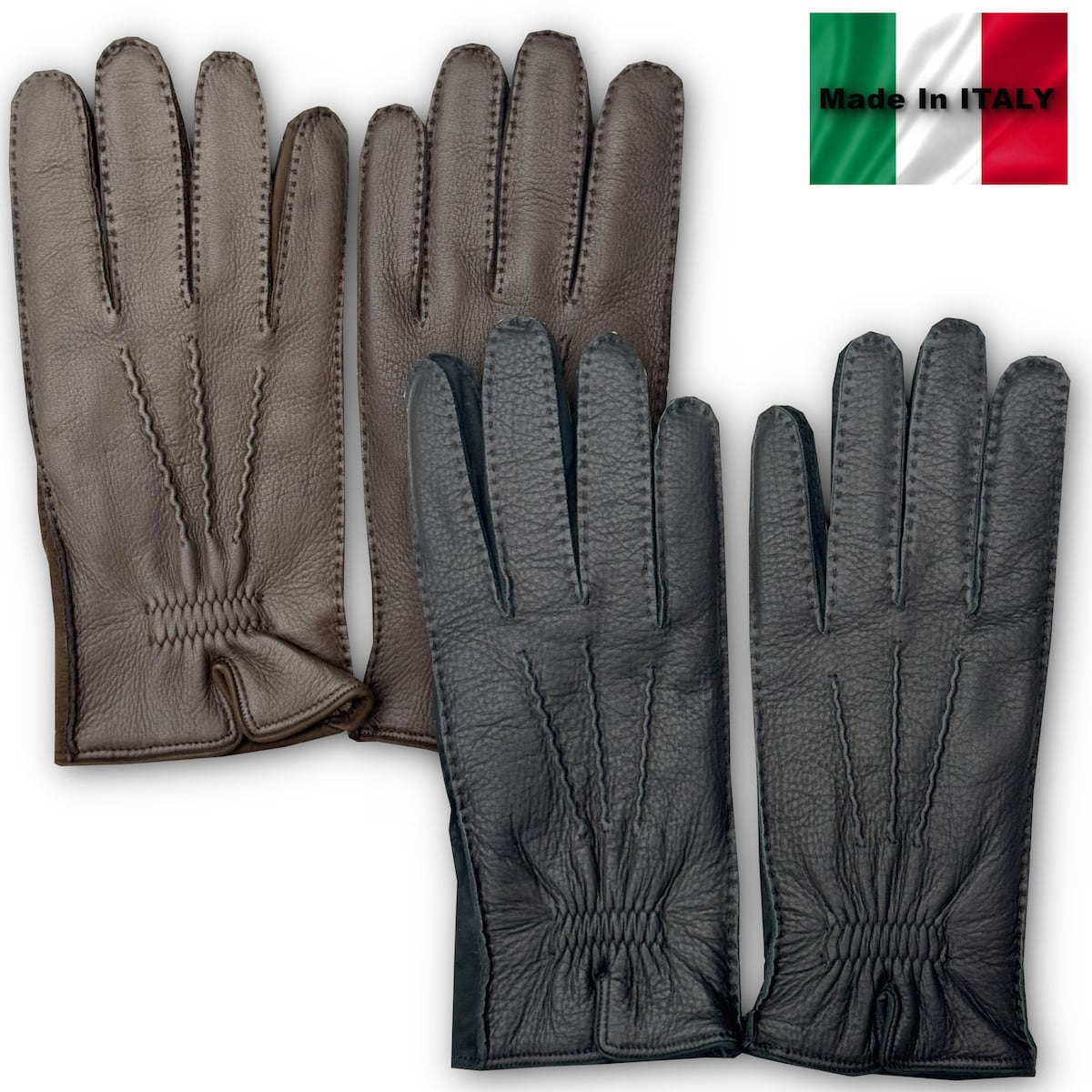 羊革 手袋 イタリー製 メンズ カシミヤ 裏地 レザー 冬 温かい 高品質