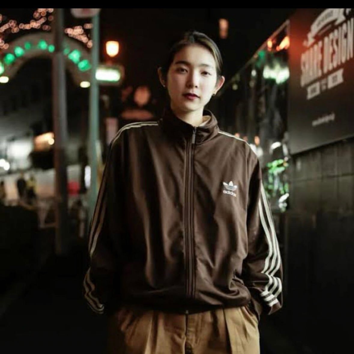 adidas トラックジャケット ブラウン|トップス adidas トラックジャケット ブラウン|トップス