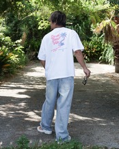 【#Re:room】DESERT BEACH VIBES LOGO T-SHIRTS［REC857］