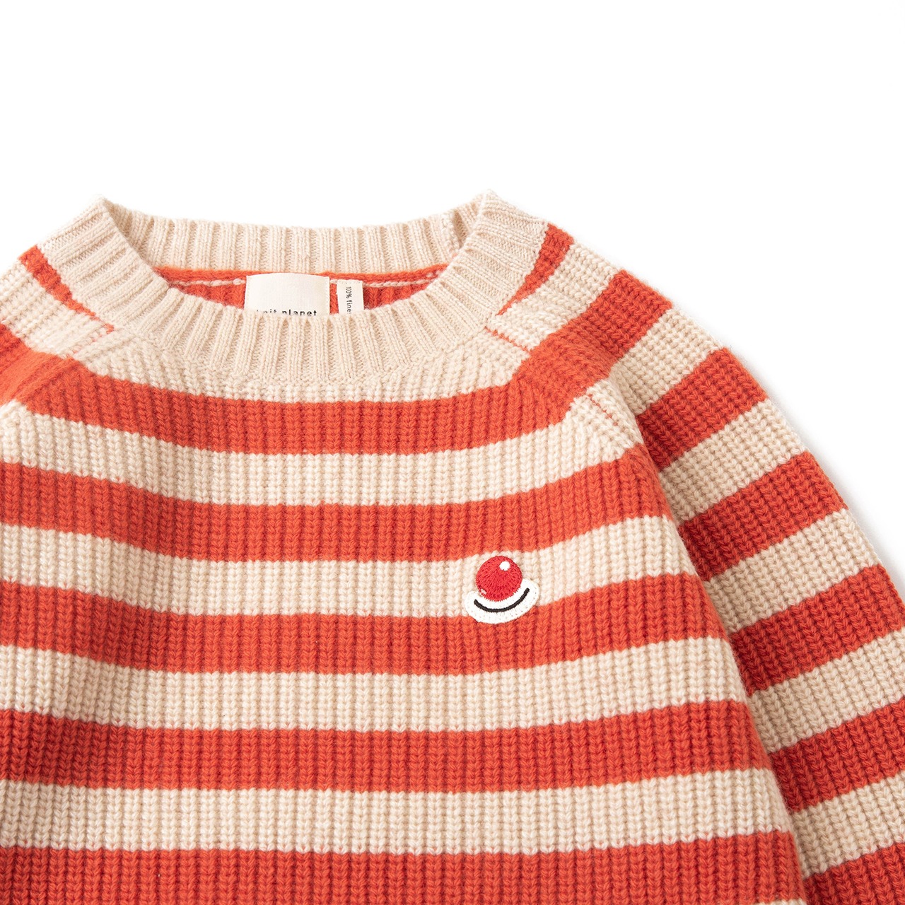 Knit Planet / Little Nose Jumper - ORANGE STRIPE