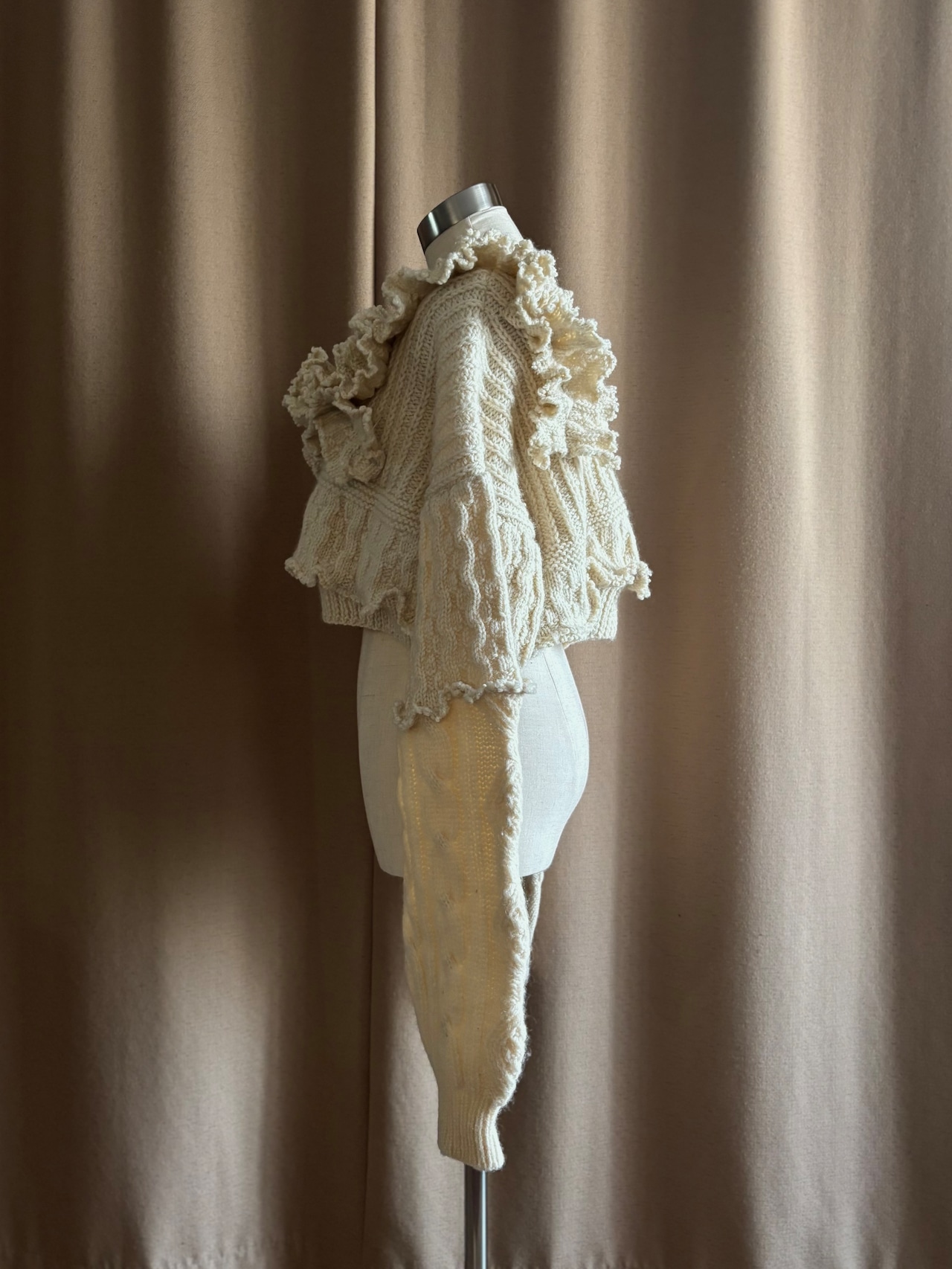 shell frill design remake knit-5129-1