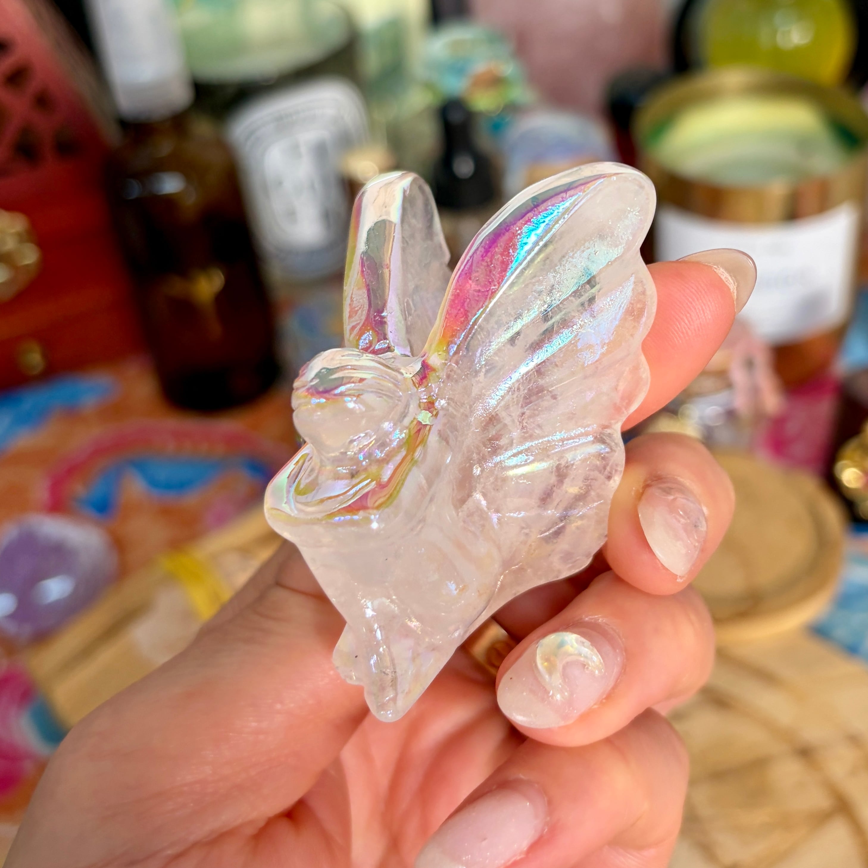 魔女の祭壇】フェアリー・オーラクリスタル（水晶）A | クリスタルと