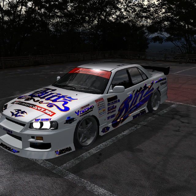 BLITZ SKYLINE ER34 2003/2004/2006 D1 Livery | kontakt one / tkrf BLITZ SKYLINE ER34 2003/2004/2006 D1 Livery | kontakt one / tkrf