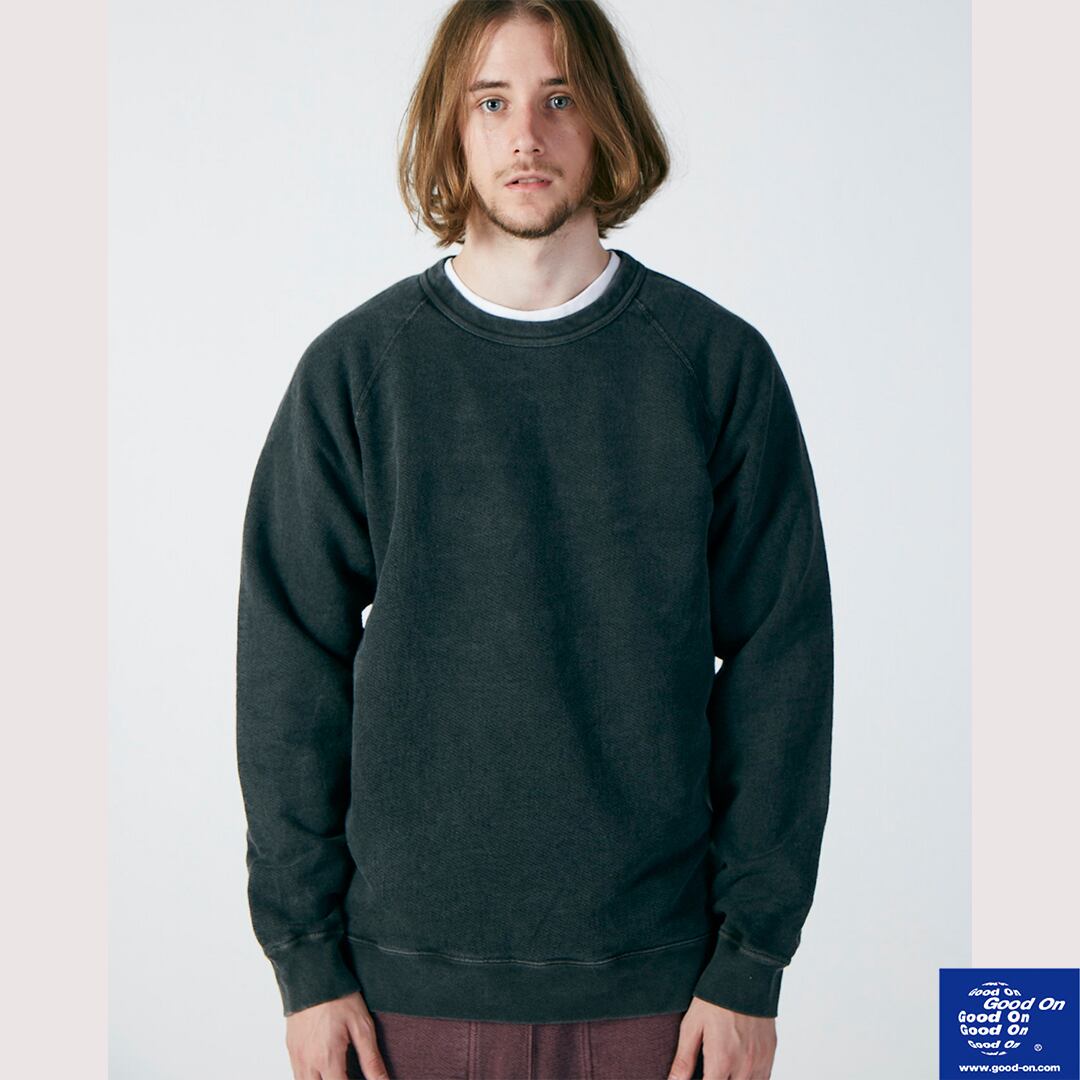 RAGLAN CREW NECK SWEATSHIRT