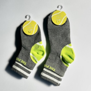 The Park Shop Double Tennis Socks【14-24cm】Grey