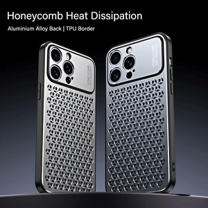 ◆iPhone 18Pro/18Pro Max/17/16/15/14/13/Pro/Pro Max/Plus◆ Aluminum Mesh × Silicone Frame Case / アルミニウム メッシュ × シリコン フレーム ケース